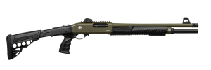 ATROX Tactic Khaki Telescopic Stock 12/47 см Рушниця гладкоствольна Huglu 7+1 - фото