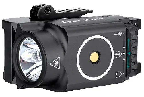 Ліхтар з ЛЦВ Olight Baldr Mini Green Laser Black - фото №9