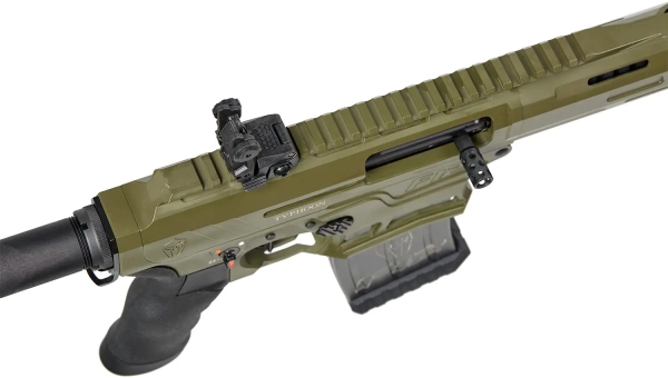 Рушниця Typhoon F12 Sport Gen4 Green кал. 12/76. Ствол - 47 см - фото №6