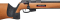 Гвинтівка малокаліберна Anschutz 1761 HB MSR кал. 22LR 54,4 см (комісійна) - фото №3