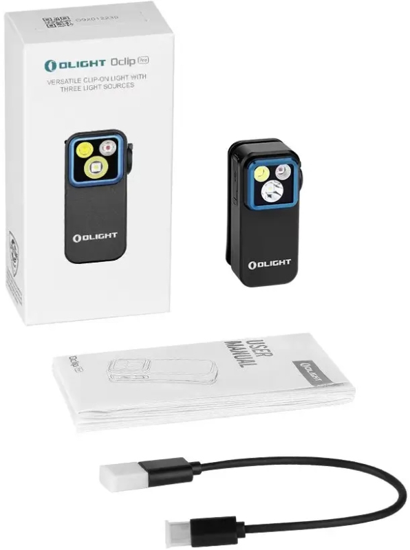 Ліхтар Olight Oclip Pro Black - фото №5