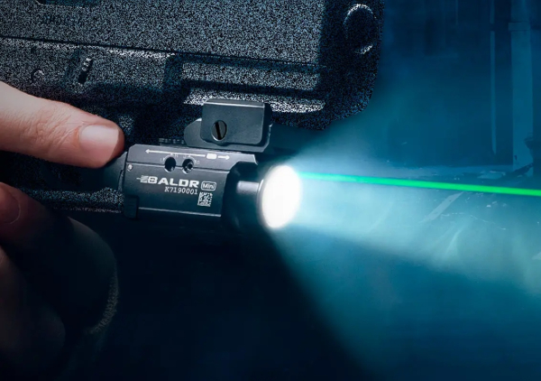 Ліхтар з ЛЦВ Olight Baldr Mini Green Laser Black - фото №16