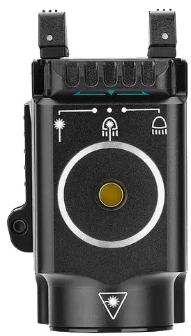 Ліхтар з ЛЦВ Olight Baldr Mini Green Laser Black - фото №8