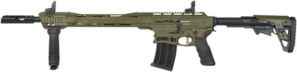 Рушниця Typhoon F12 Sport Gen4 Green кал. 12/76. Ствол - 47 см - фото №2