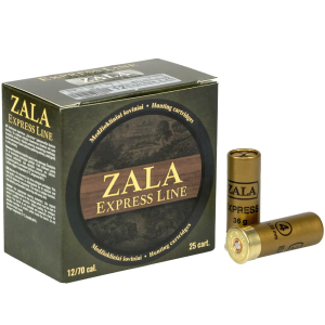 Патрон 12x70 Zala Arms Express дріб №4 (3,25мм)36г - фото
