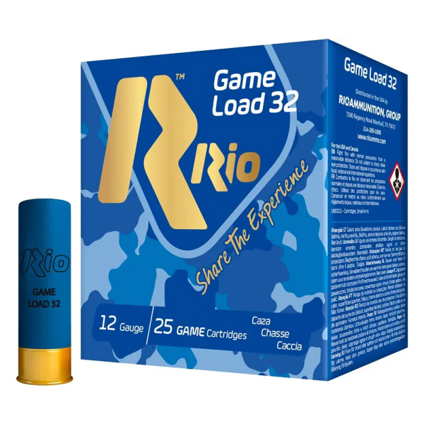 Патрон 12x70 RIO Game load-32 Dispersor № 5 (32r) - фото
