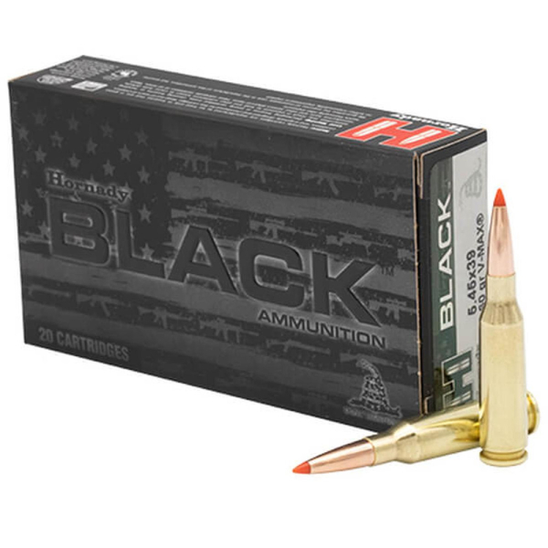 Патрон наріз.Hornady Black 5.45x39 куляV-Мах - фото