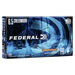 Патрон нарізний Federal Power Shok 6.5 Creedmoor SP 140 гр