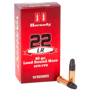 Патрон нарізний 22LR Hornady куля 40г - фото