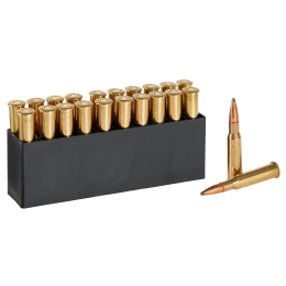Патрон нарізний 7,62x54 Hornady куля SP латунна гільза
