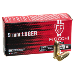 Патрон нарізний Fioochi FMJ (9x19)