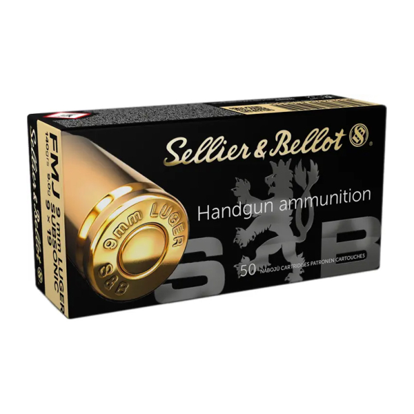 Патрон нарізний Seller & Bellot FMJ Subsonic (9x19) - фото