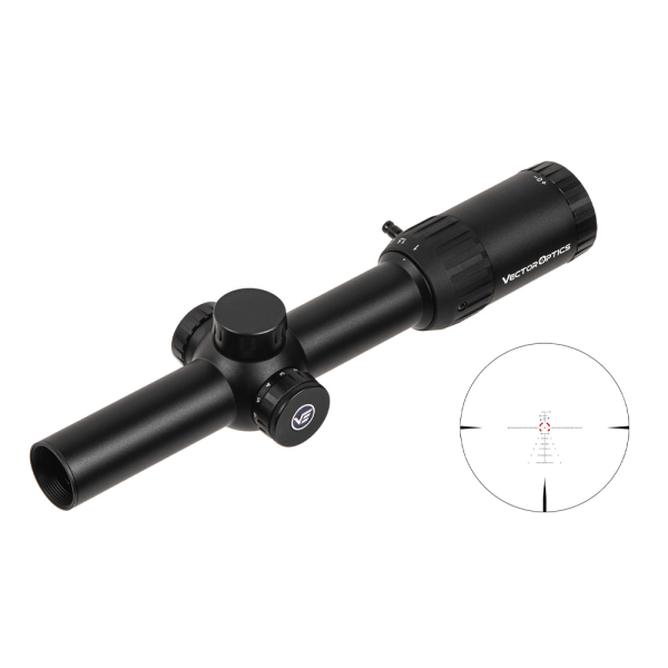 Приціл оптичний Vector Optics Constantine 1-10x24 (30 мм) illum. SFP - фото