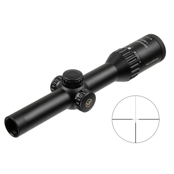Приціл оптичний Vector Optics Continental 1-6x24 (30 мм) illum. SFP - фото