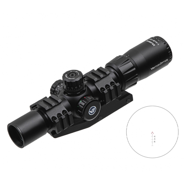 Приціл оптичний Vector Optics MUSTANG GENII 1-4X30 (30 мм) Illum. SFP - фото