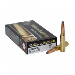 Патрон нарізний 308Win Siller & Bellot SP 11.7g